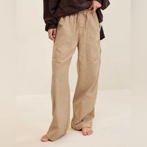 NWT Aerie Workwear Pant in Koko Brown Size Medium